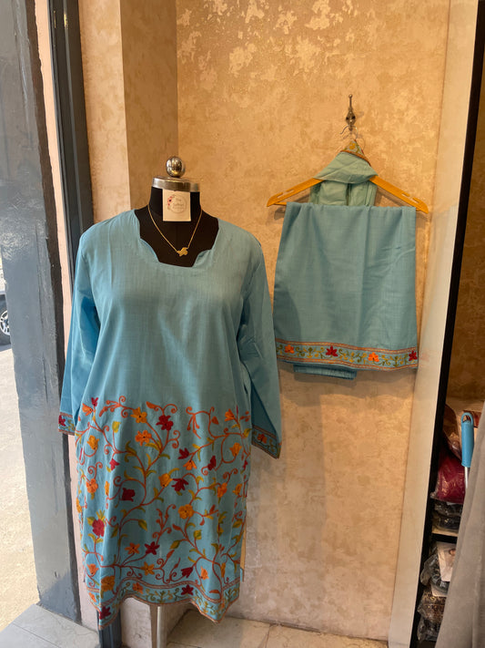 Noori Co-ord Set | Blue